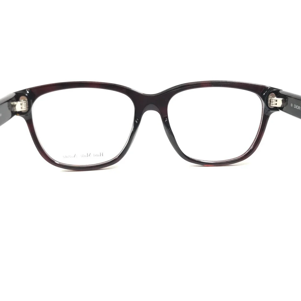 Christian Dior Homme Eyeglasses Frames BLACKTIE163 CFX Tortoise Red 54-17-145
